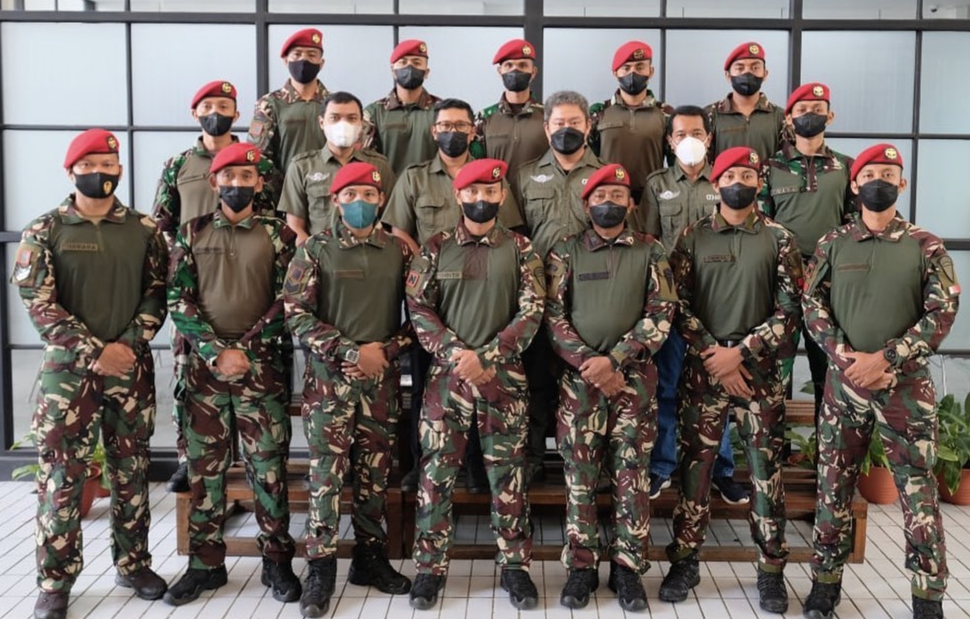 Pelatihan jaringan kelas khusus Kopassus di Citraweb.
